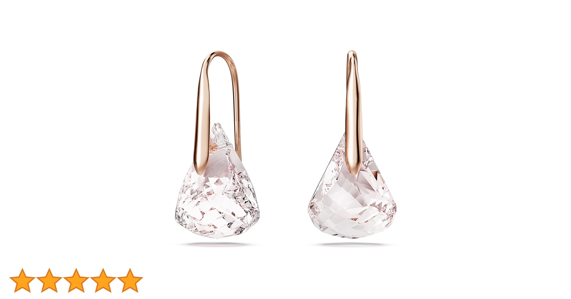 スワロフスキー　ルナドロップイヤリング　月 Amazon | スワロフスキー ルナドロップイヤリング, ローズ